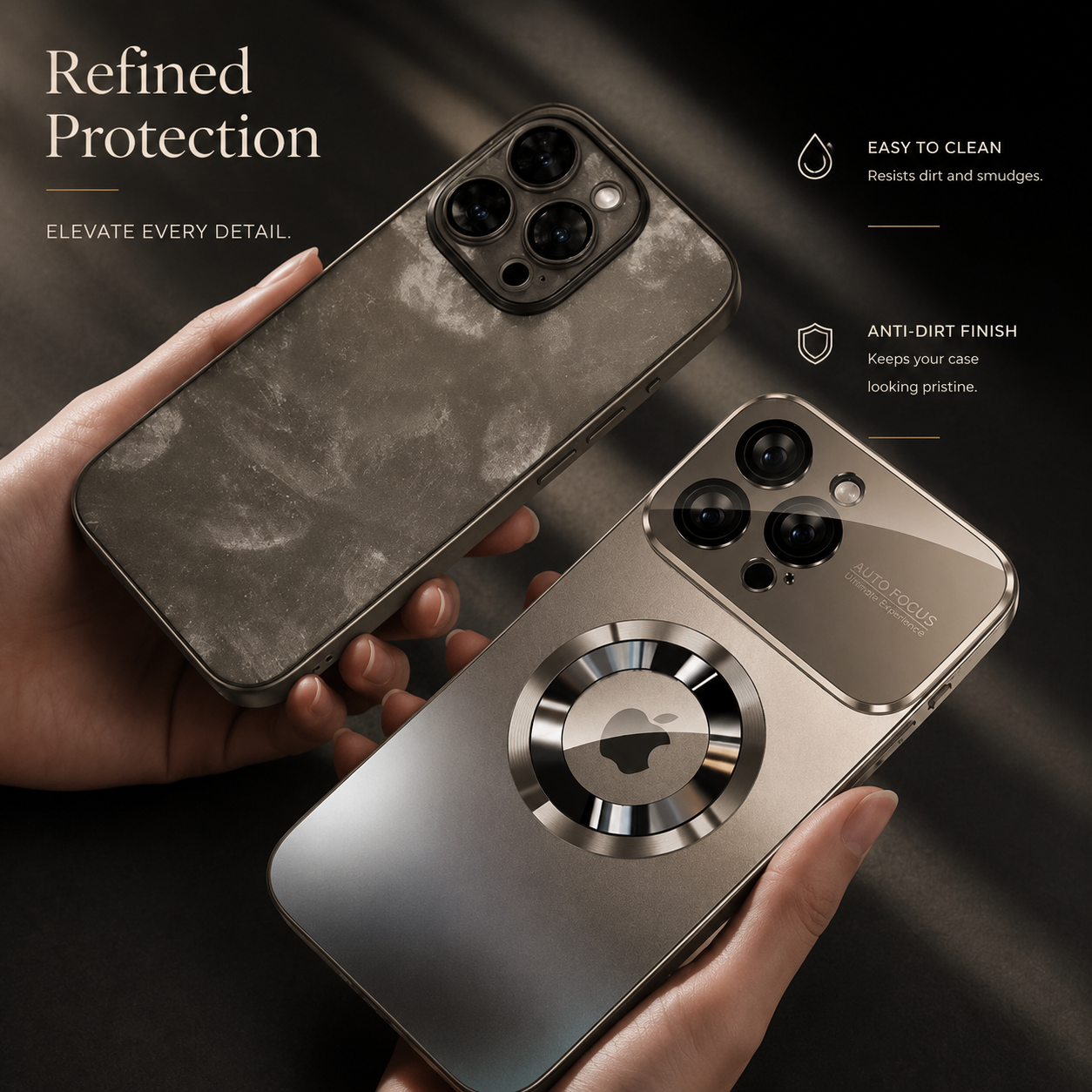 Premium Magnetic iPhone Case Matte Finish MagSafe Compatible Shockproof Slim Protective Cover Camera Lens Protection Durable Full Coverage Design