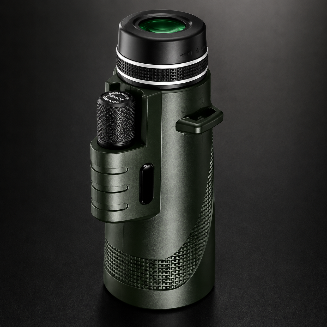 Premium Portable Zoom HD Monocular Telescope 80x100 Long Range High Power Scope FMC BAK4 Optics Phone Tripod Outdoor Travel Hunting Compatible with iPhone