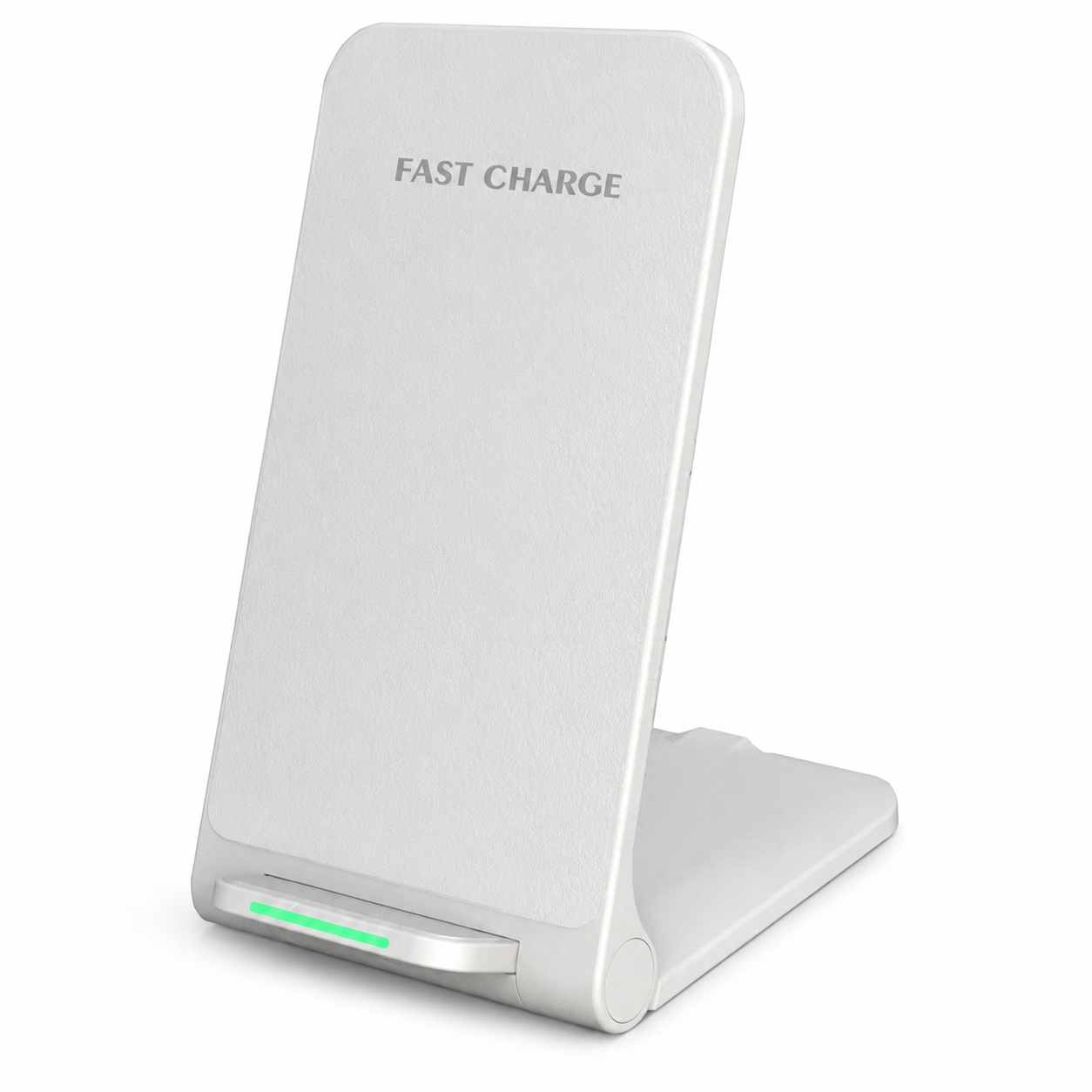 Premium Wireless Charger Stand Fast Qi Wireless Charging Dock Dual Coil USB Type C Fast Charging Anti Slip Safe Charging Vertical Horizontal Compatible with iPhone