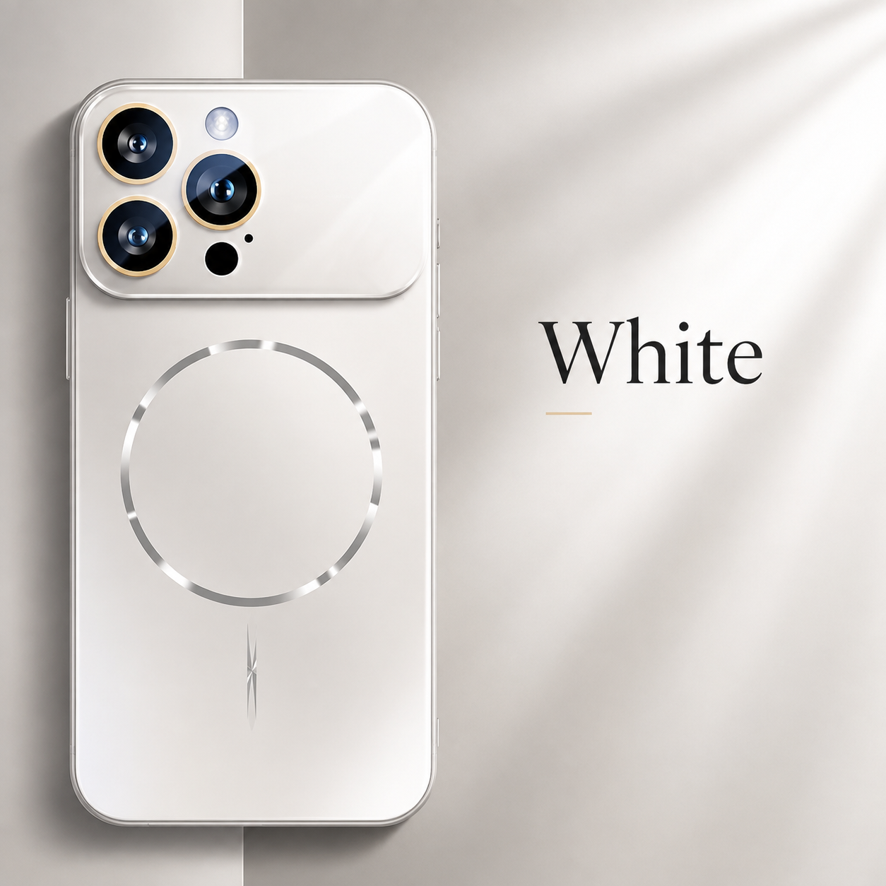 Premium iPhone Case AG Nano Matte Magnetic Cover MagSafe Compatible Hard Acrylic Back Camera Lens Protection Anti Fingerprint Slim Design