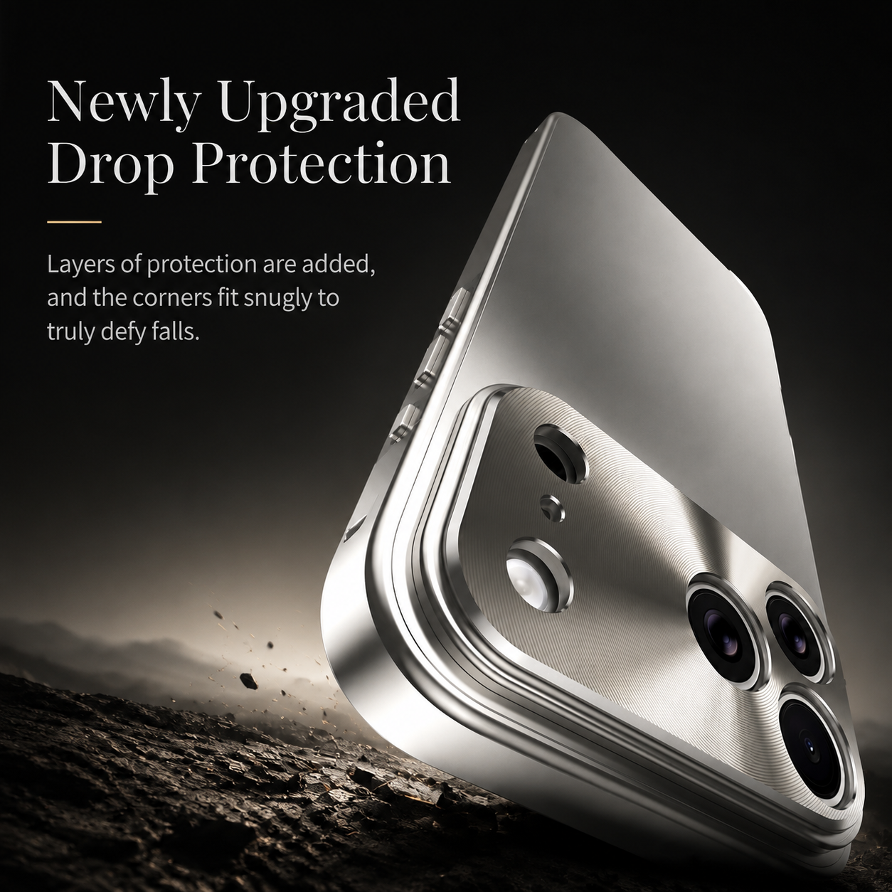 Premium iPhone Case All Aluminum Magnetic Frame MagSafe Compatible Frosted PC Back Cover Ultra Thin Shockproof Protective Anti Scratch Lightweight Design