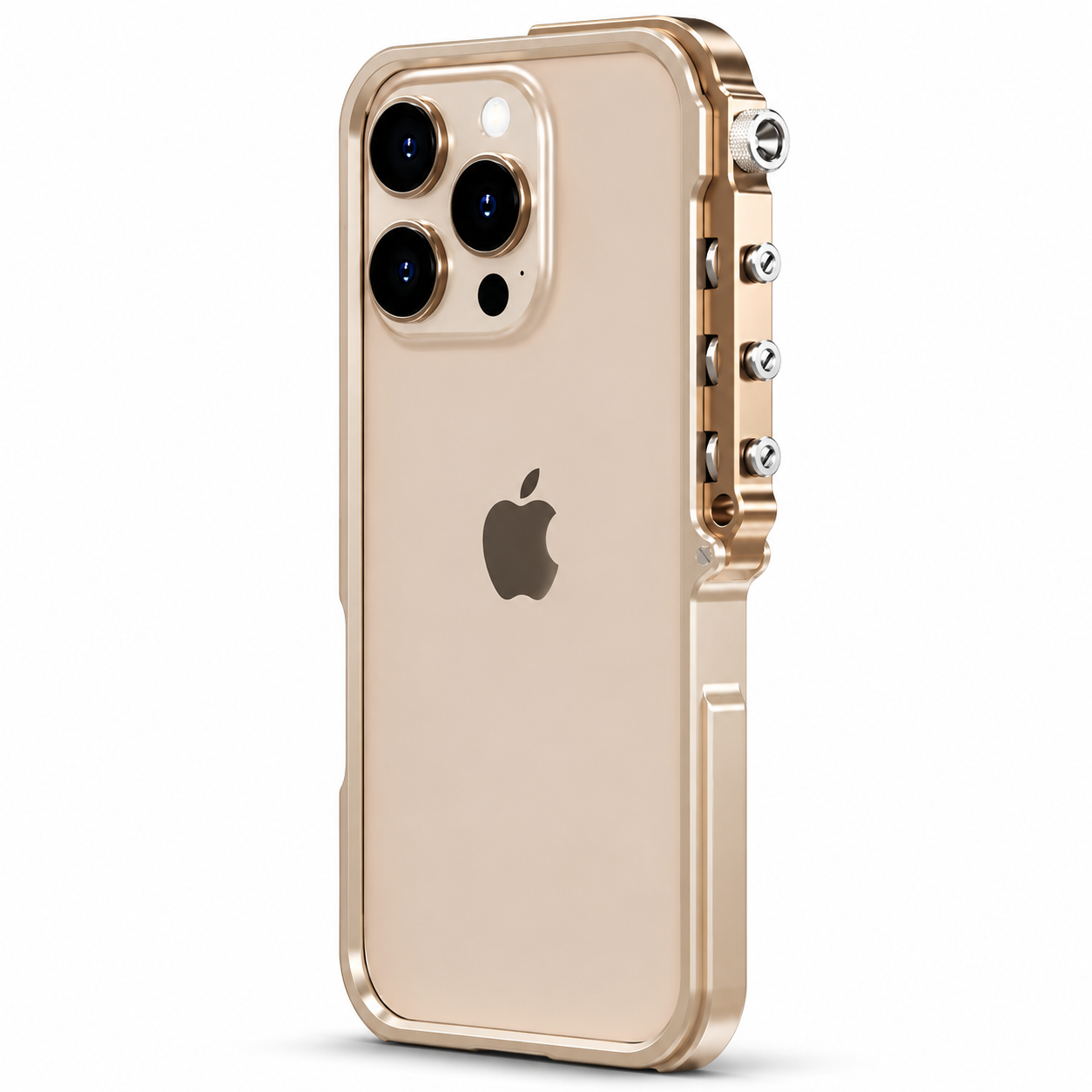 Premium iPhone Case Aluminum Alloy Bumper MagSafe Compatible Magnetic Protective Cover Shockproof Heat Dissipation Camera Lens Guard