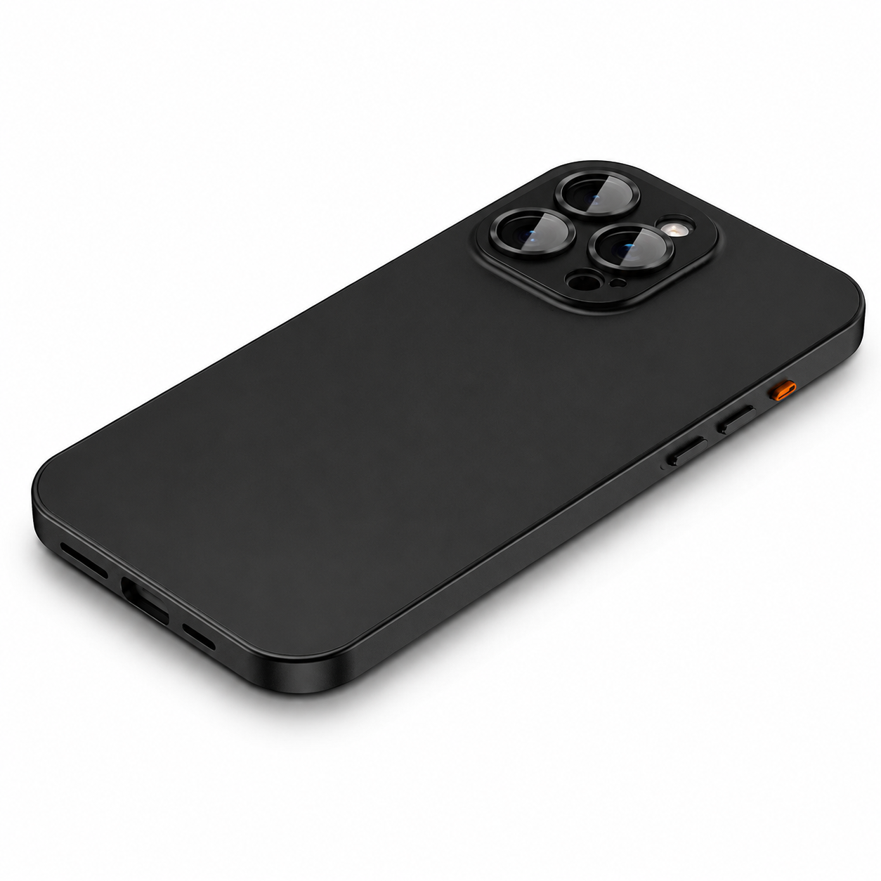 Premium iPhone Case Aluminum Metal Frame Shockproof Protective Cover PC Back Camera Lens Protection Wireless Charging Compatible Slim Luxury Design