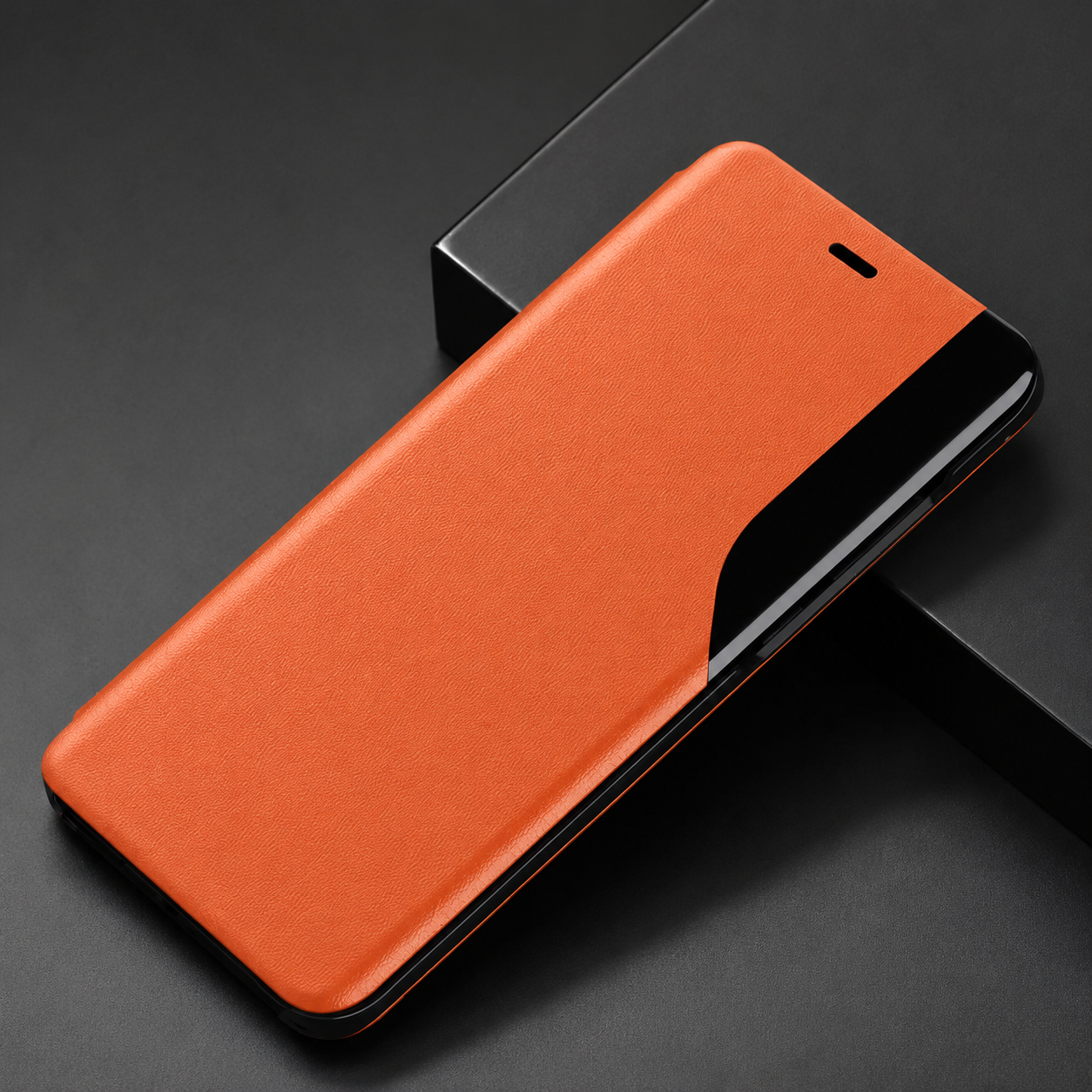 Premium iPhone Case Flip Wallet Stand Cover PU Leather MagSafe Compatible Card Holder Shockproof Protective Magnetic Closure Full Coverage Design