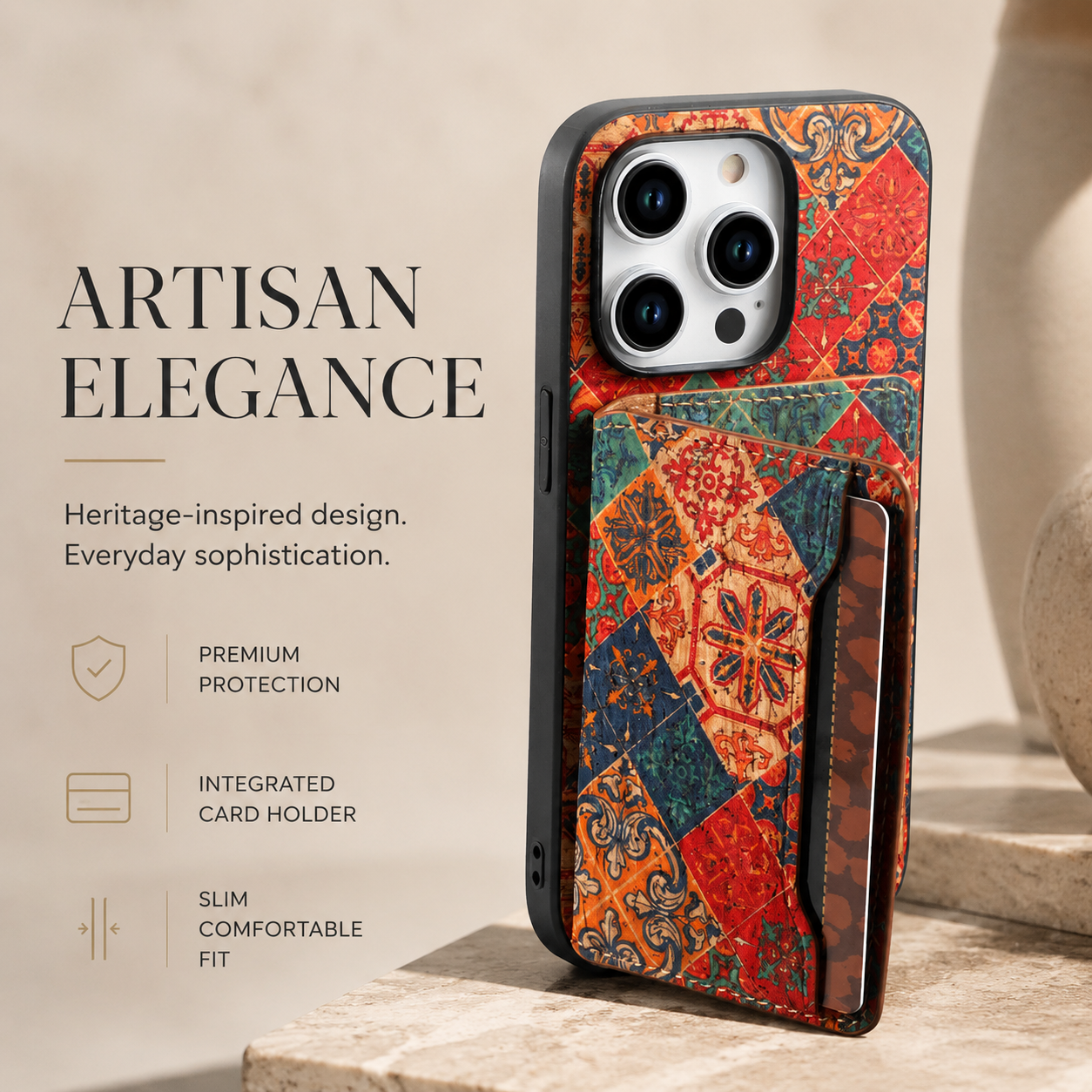 Premium iPhone Case Flower Pattern Leather Wallet Cover Magnetic Closure Card Holder Stand Function Shockproof Protective Flip Case Full Coverage Design
