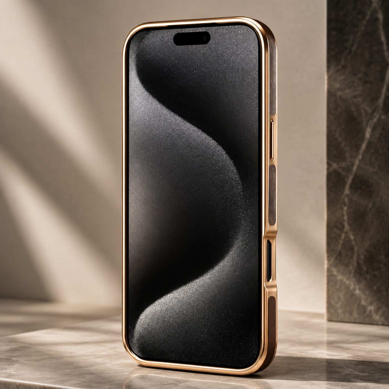 Premium iPhone Case Genuine Cowhide Leather Protective Cover Electroplated Frame Shockproof Non Slip Heat Resistant Scratch Resistant Slim Full Coverage