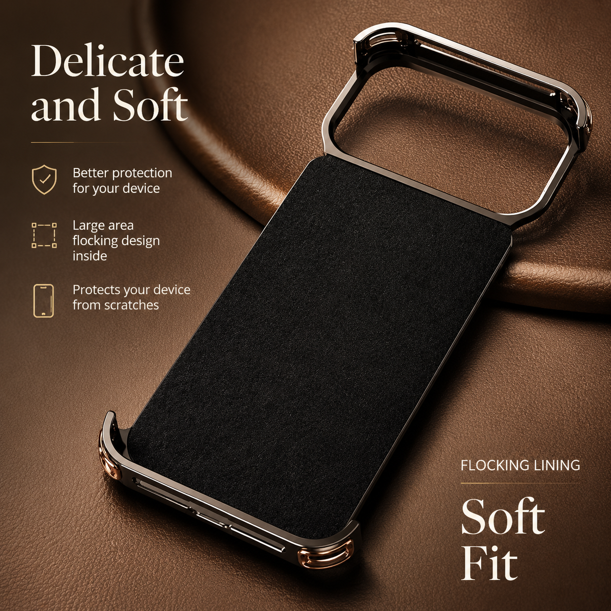 Premium iPhone Case Genuine Leather MagSafe Compatible Protective Cover Rotating Magnetic Stand Ring Shockproof Anti Drop Full Coverage