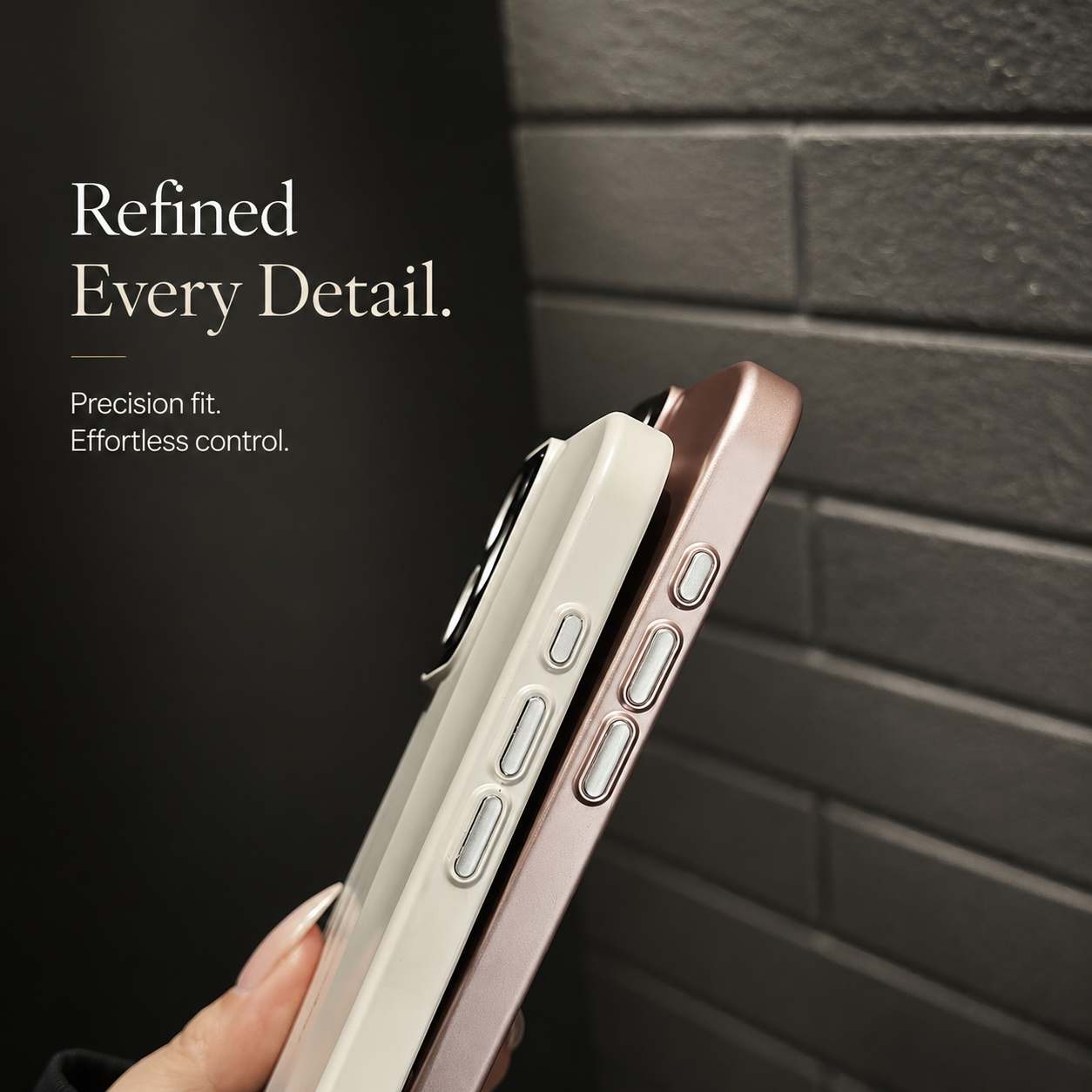 Premium iPhone Case Luxury Contrast Color Leather PC Hybrid Protective Cover Shockproof Anti Scratch Camera Lens Protection Slim Full Coverage