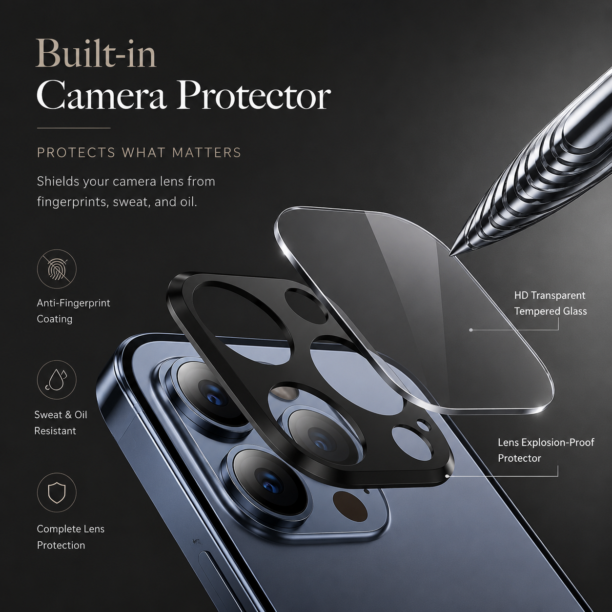 Premium iPhone Case MagSafe Compatible 360 Full Coverage Magnetic Glass Aluminum Frame Shockproof Snap Lock Bumper Anti Scratch Protective Design