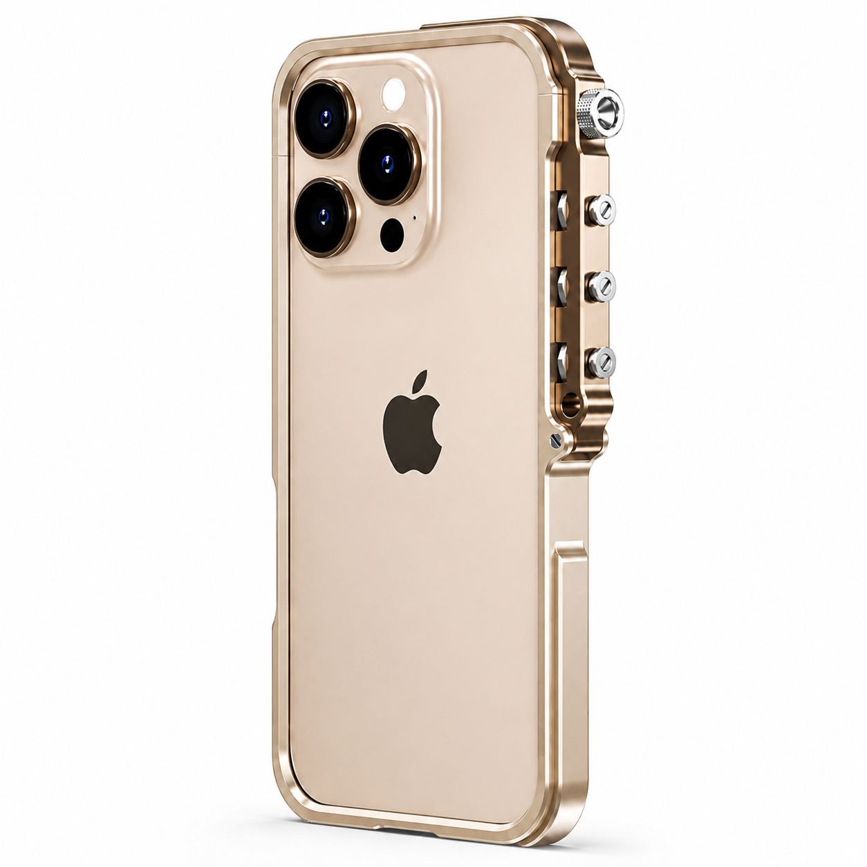 Premium iPhone Case MagSafe Compatible Aluminum Alloy Bumper Protective Cover Shockproof Heat Dissipation Camera Lens Protection Slim Metal Frame Design