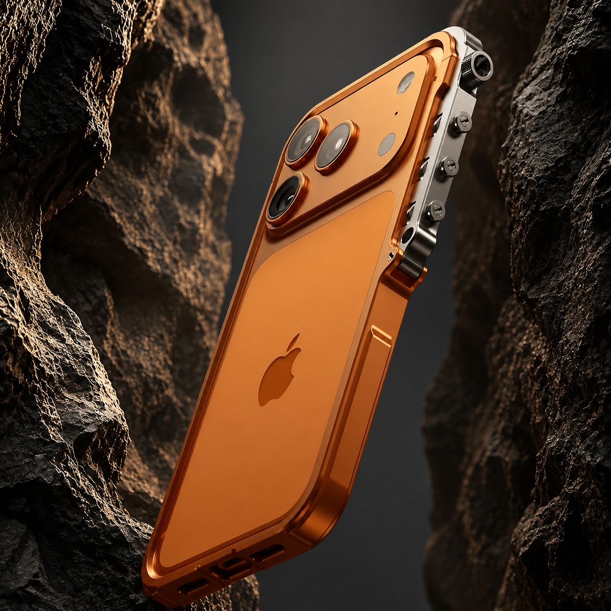 Premium iPhone Case MagSafe Compatible Aluminum Alloy Bumper Shockproof Protective Cover Heat Dissipation Anti Scratch Non Slip Lightweight Frame