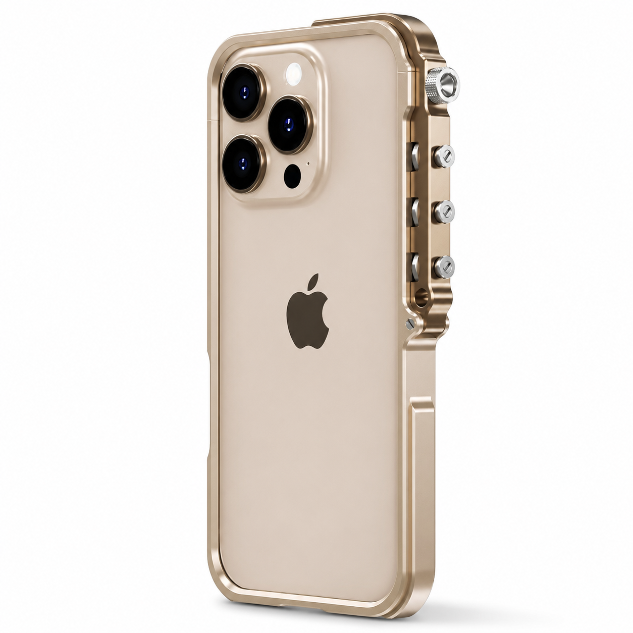 Premium iPhone Case MagSafe Compatible Aluminum Alloy Bumper Shockproof Protective Cover Heat Dissipation Anti Scratch Non Slip Lightweight Frame