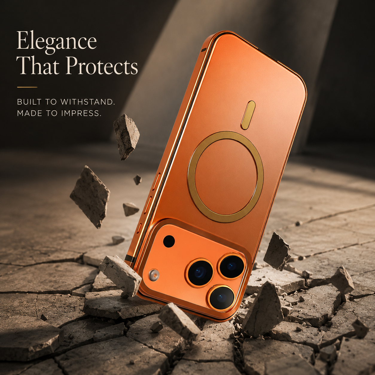Premium iPhone Case MagSafe Compatible Aluminum Alloy Metal Frame Protective Cover Shockproof Anti Drop Scratch Resistant Magnetic Slim Durable Design