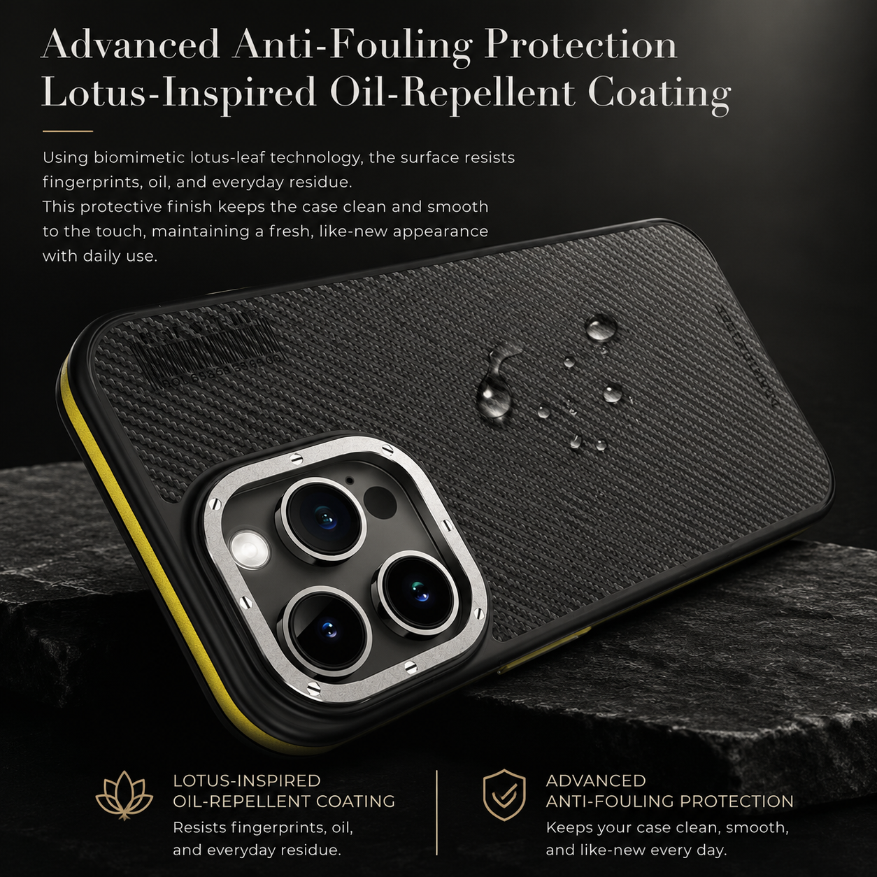 Premium iPhone Case MagSafe Compatible Aramid Fiber Kevlar 600D Ultra Thin Protective Cover Shockproof Wireless Charging Slim Lightweight Design