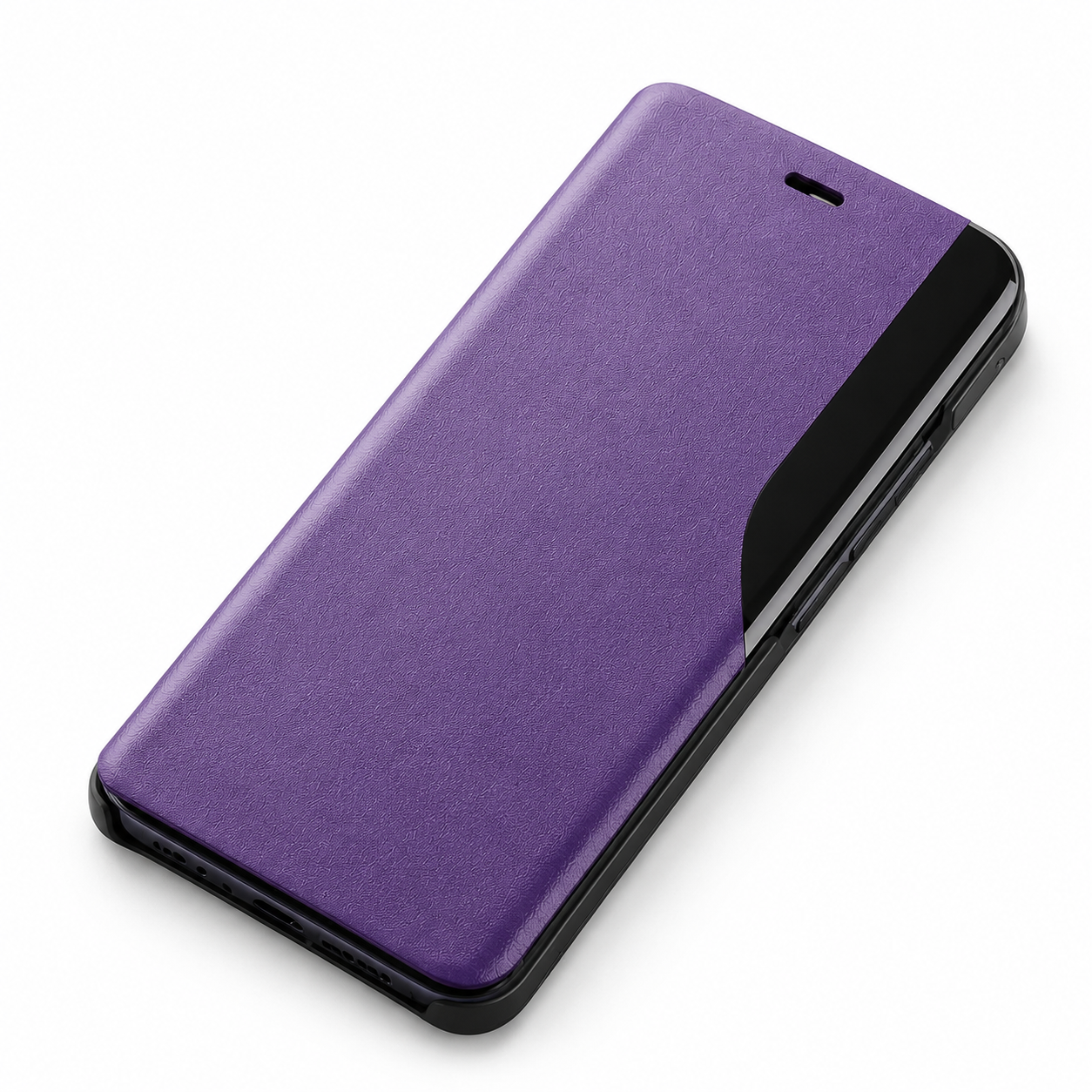 Premium iPhone Case MagSafe Compatible Flip Wallet Protective Cover PU Leather Card Holder Magnetic Closure Kickstand Shockproof Full Body Protection Design