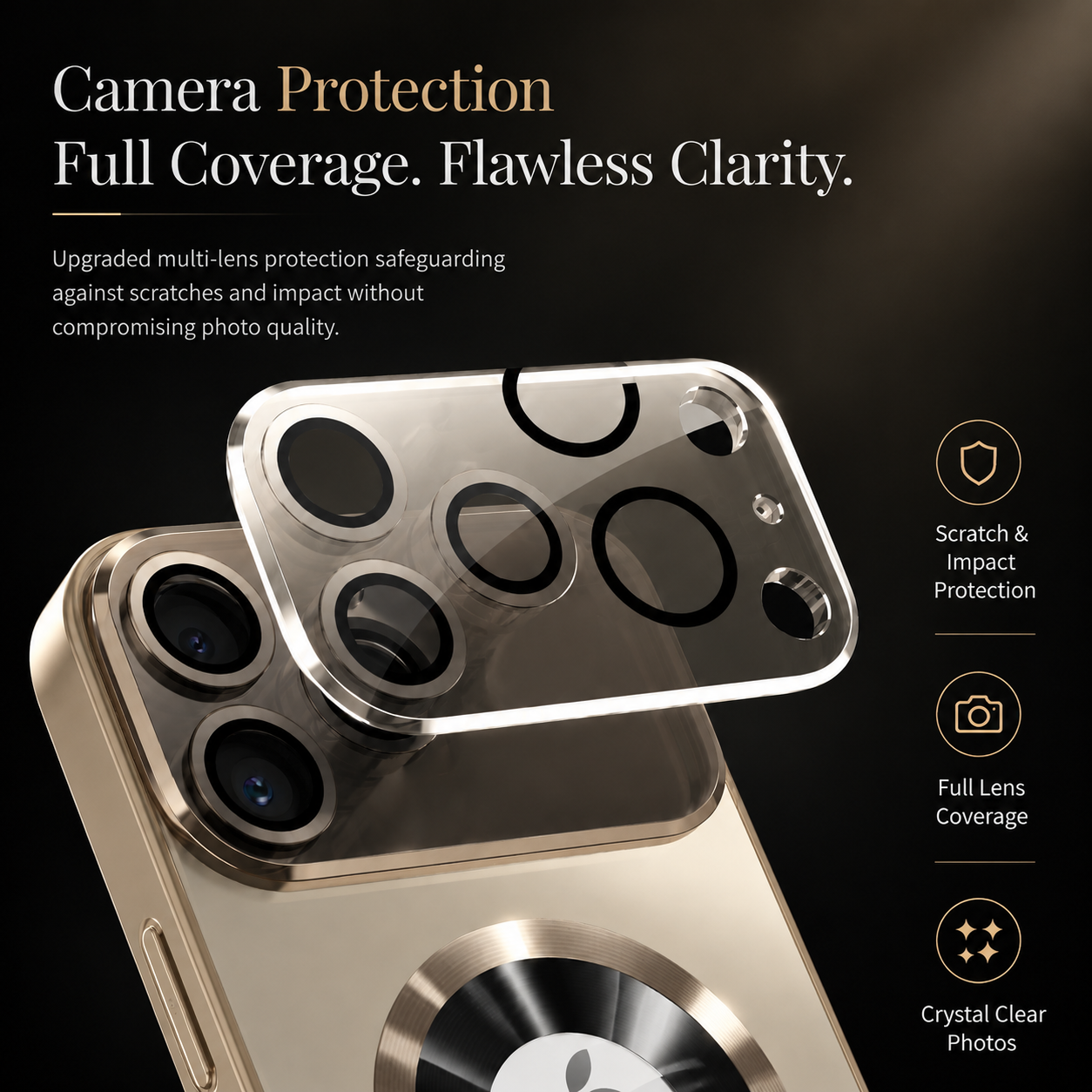 Premium iPhone Case MagSafe Compatible Magnetic Matte Titanium Alloy Cover Camera Lens Protection Shockproof Slim Full Coverage Design