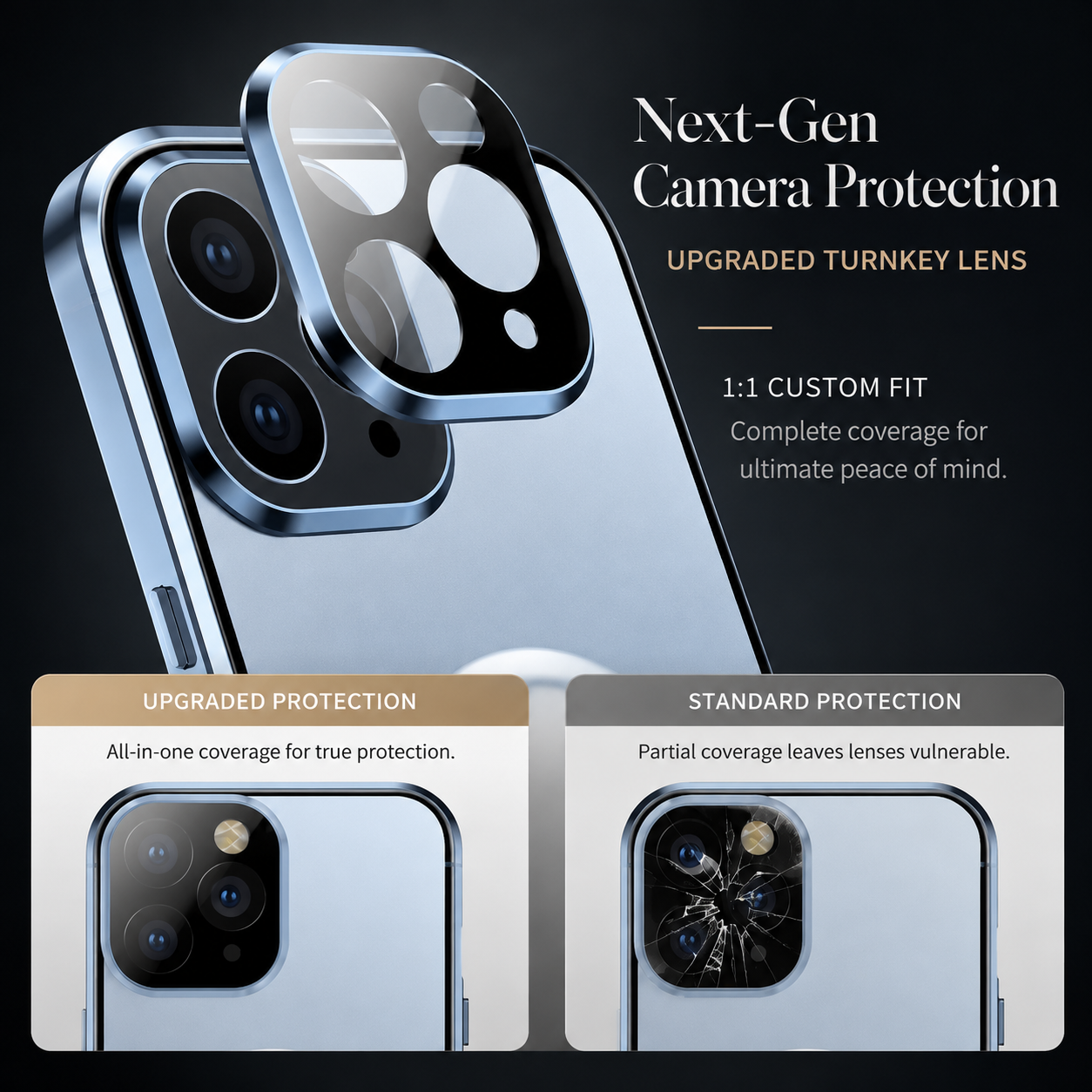 Premium iPhone Case MagSafe Compatible Privacy Tempered Glass Metal Frame Cover Shockproof Full Coverage Anti Scratch Non Slip Protective Slim Design