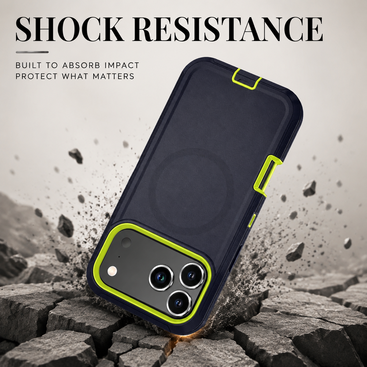 Premium iPhone Case MagSafe Compatible Protective Cover Camera Lens Protection Shockproof Anti Scratch Anti Fingerprint Rugged Armor PC TPU Anti Slip Full Coverage