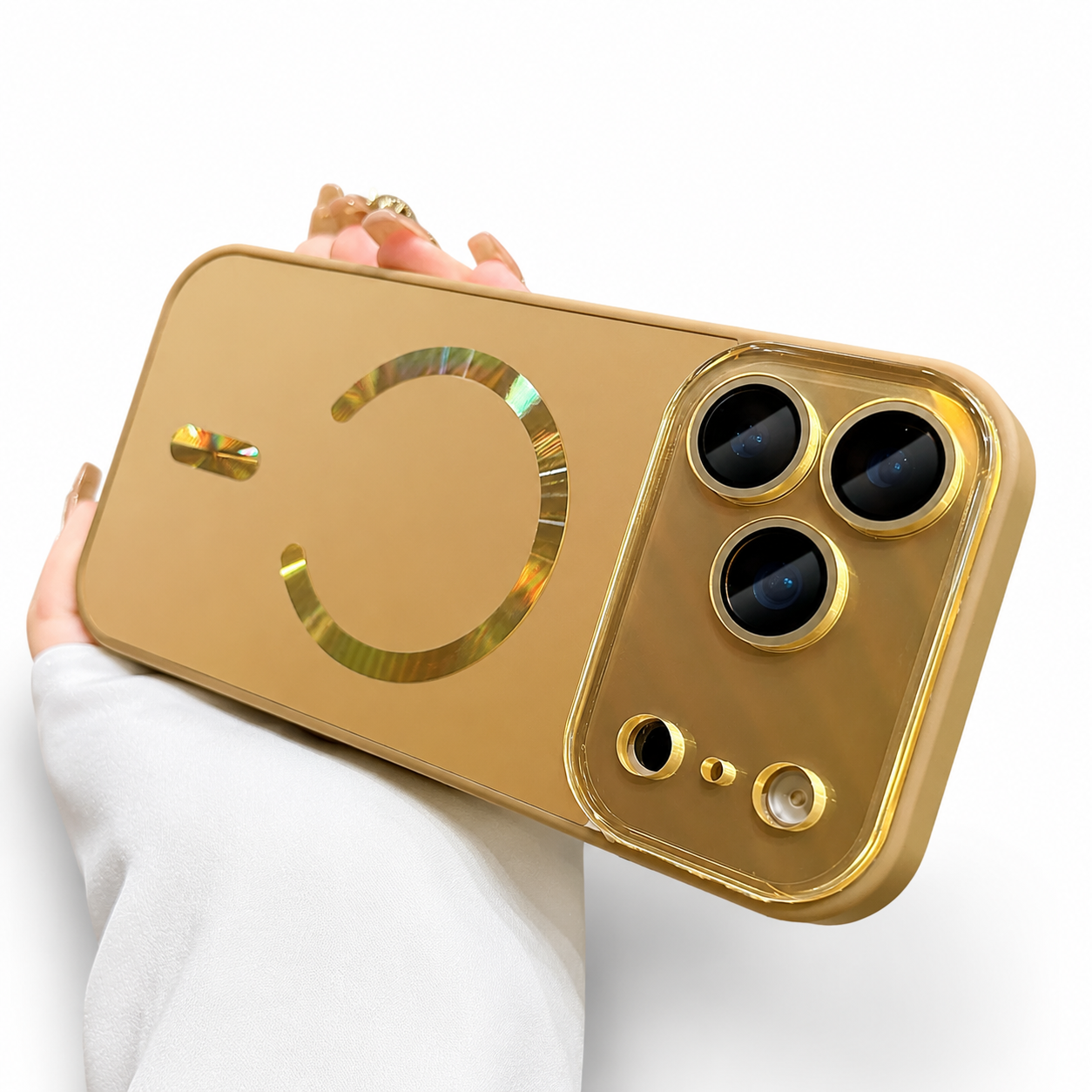 Premium iPhone Case MagSafe Compatible Protective Cover Camera Lens Protection Shockproof Matte Glass Magnetic Anti Fingerprint PC TPU Slim Full Coverage