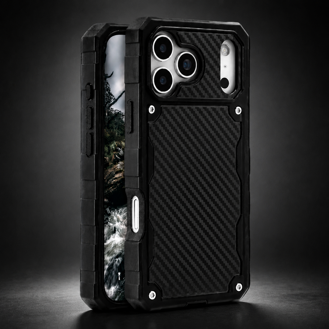 Premium iPhone Case MagSafe Compatible Rugged Protective Cover Heavy Duty Shockproof Military Grade Anti Slip Grip Full Coverage