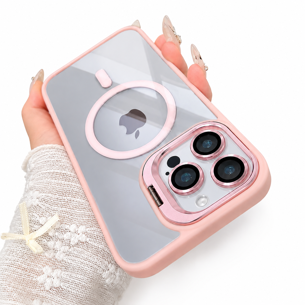 Premium iPhone Case MagSafe Compatible Shockproof Bumper Protective Cover Full Body Camera Lens Guard Slim Anti Scratch Wireless Charging Design