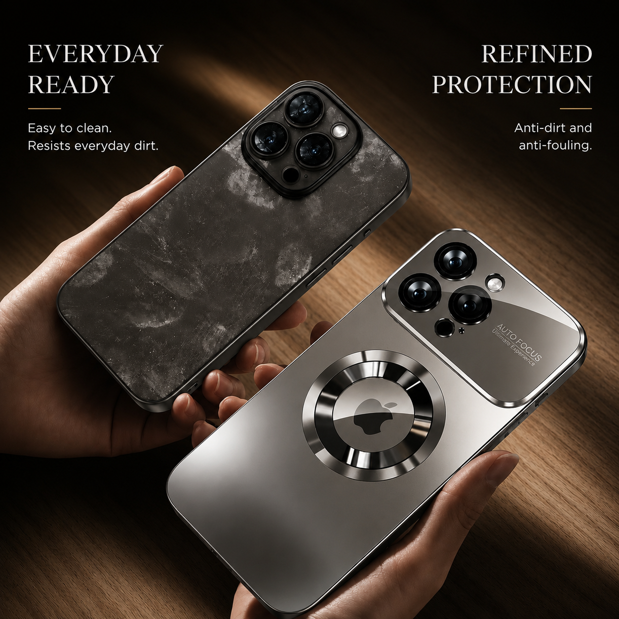 Premium iPhone Case MagSafe Compatible Tempered Glass Protective Cover Shockproof Camera Lens Protection Slim Anti Scratch Full Coverage