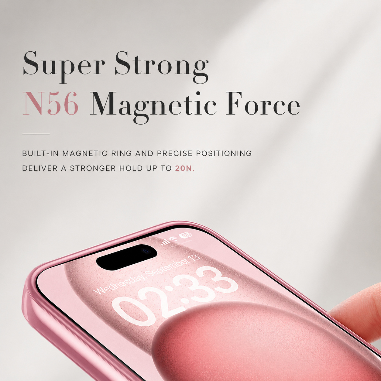 Premium iPhone Case MagSafe Compatible Transparent TPU Cover Magnetic Lens Protection Shockproof Anti Fingerprint Anti Scratch Half Wrapped Slim Design