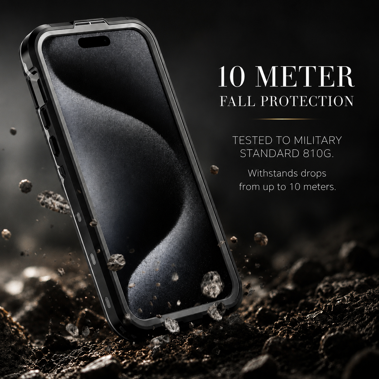 Premium iPhone Case MagSafe Compatible Waterproof IP68 Protective Cover 360 Full Body Shockproof Rugged Anti Scratch Dustproof Camera Protection Design
