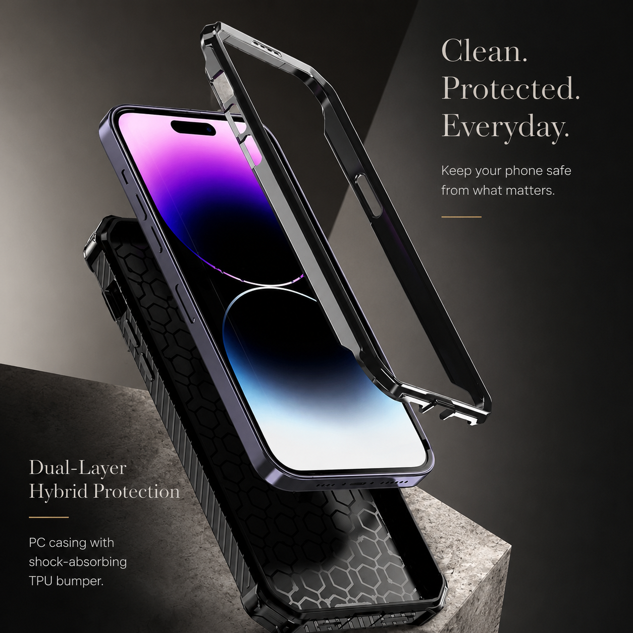 Premium iPhone Case MagSafe Heavy Duty Armor Cover Shockproof Protective Case Rotatable Kickstand Magnetic Ring Full Body Protection Design