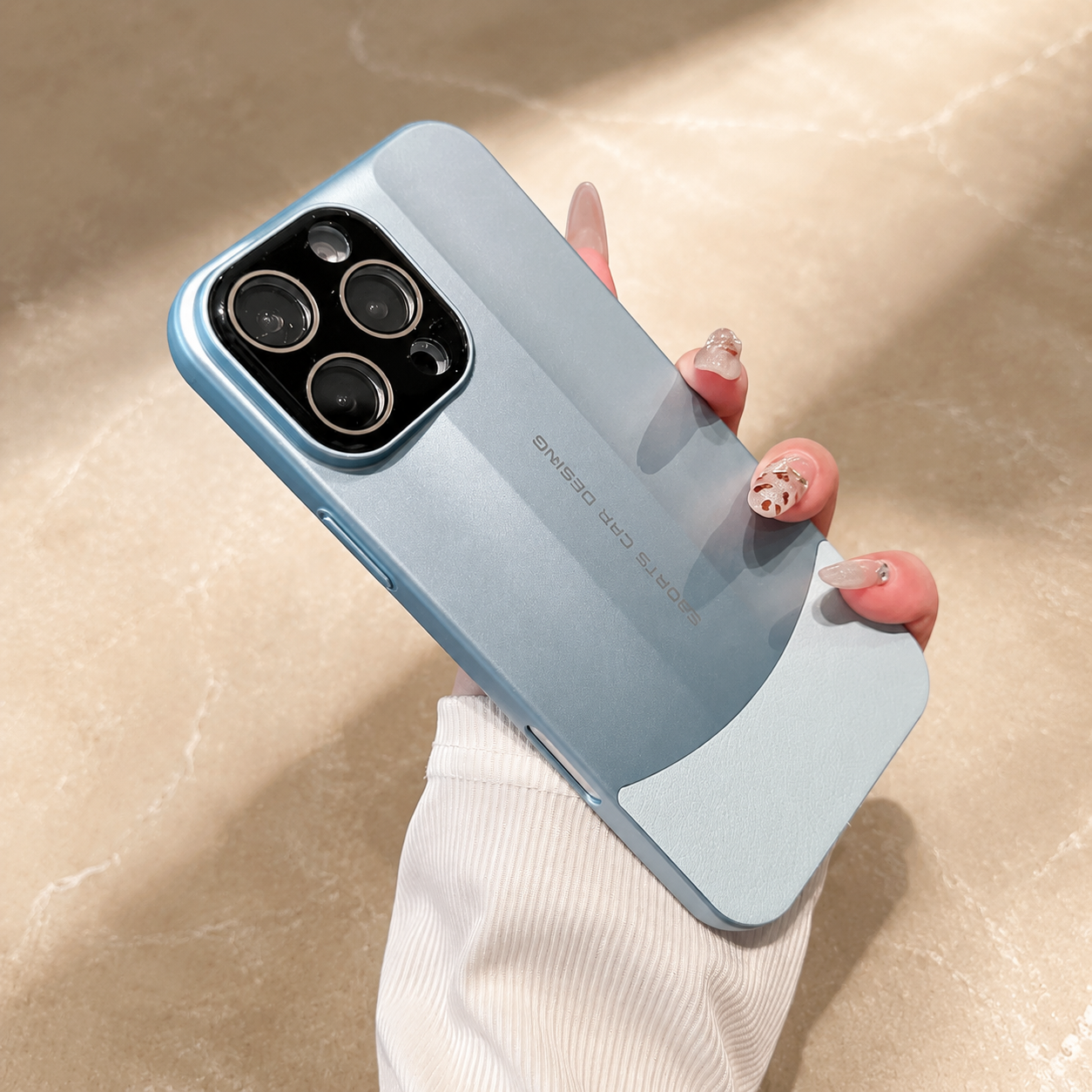 Premium iPhone Case Matte Leather Protective Cover Camera Lens Protection Anti Scratch Anti Fingerprint Slim Hard Back Non Slip Full Coverage