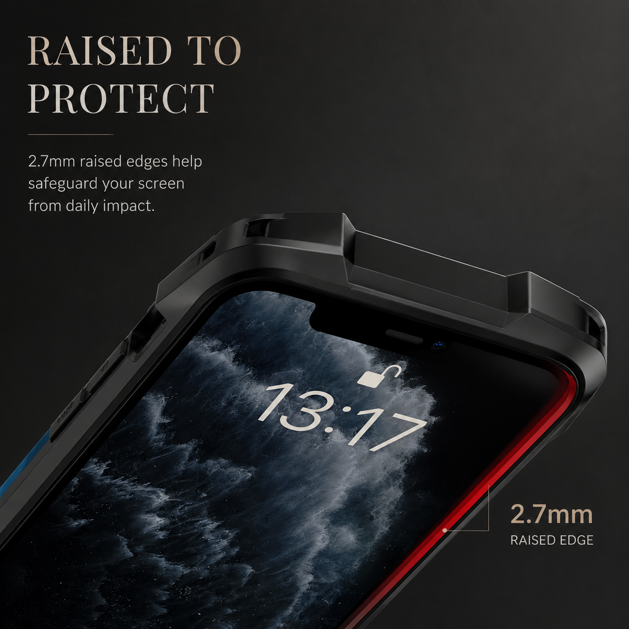 Premium iPhone Case Military Armor Shockproof Rugged Cover Dual Layer PC TPU Protective Case Anti Drop Full Body Protection Slim Design
