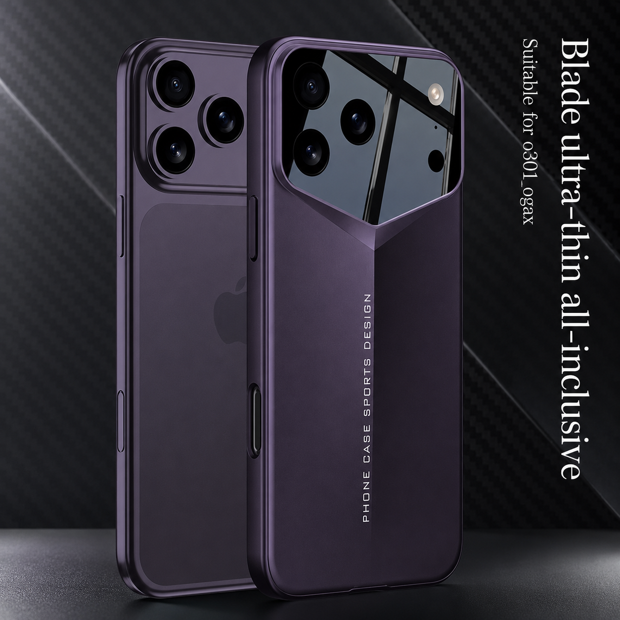 Premium iPhone Case Protective Cover Camera Lens Protection Shockproof Slim Matte Hard PC Anti Fingerprint Anti Scratch Lightweight Full Coverage