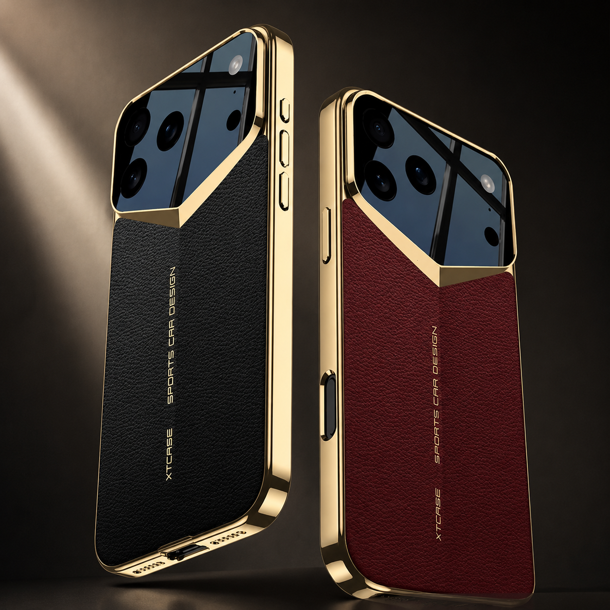 Premium iPhone Case Protective Cover Camera Lens Protection Ultra Thin Leather Shockproof Anti Fingerprint Anti Scratch Lightweight Full Coverage