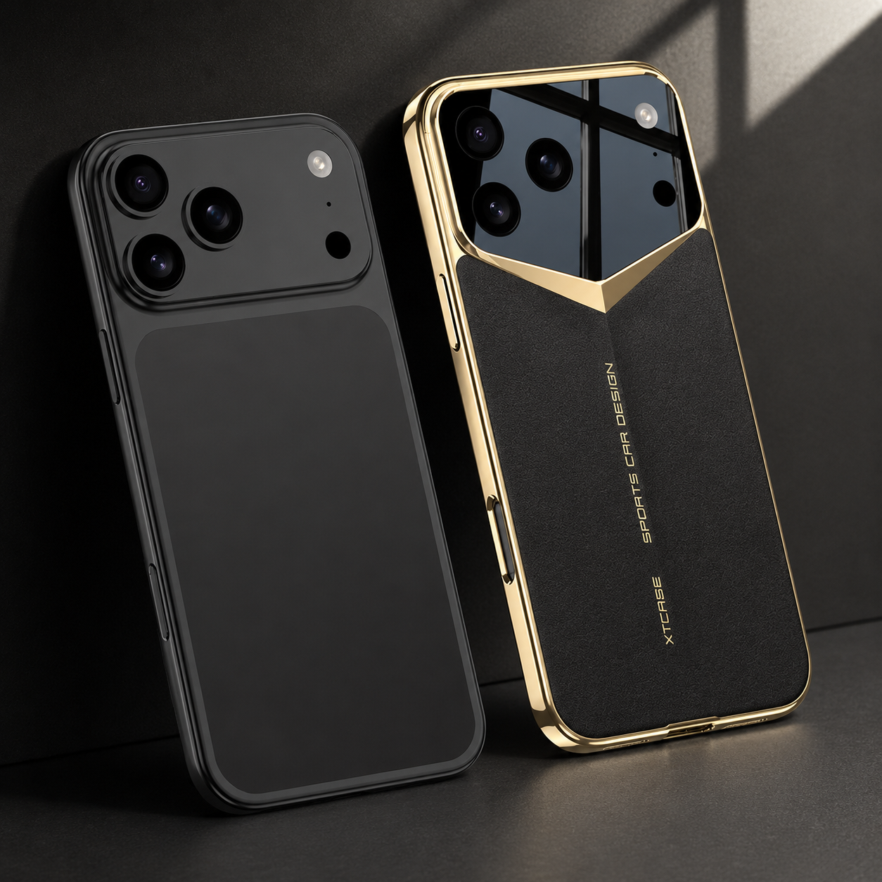 Premium iPhone Case Protective Cover Camera Lens Protection Ultra Thin Leather Shockproof Anti Fingerprint Anti Scratch Lightweight Full Coverage