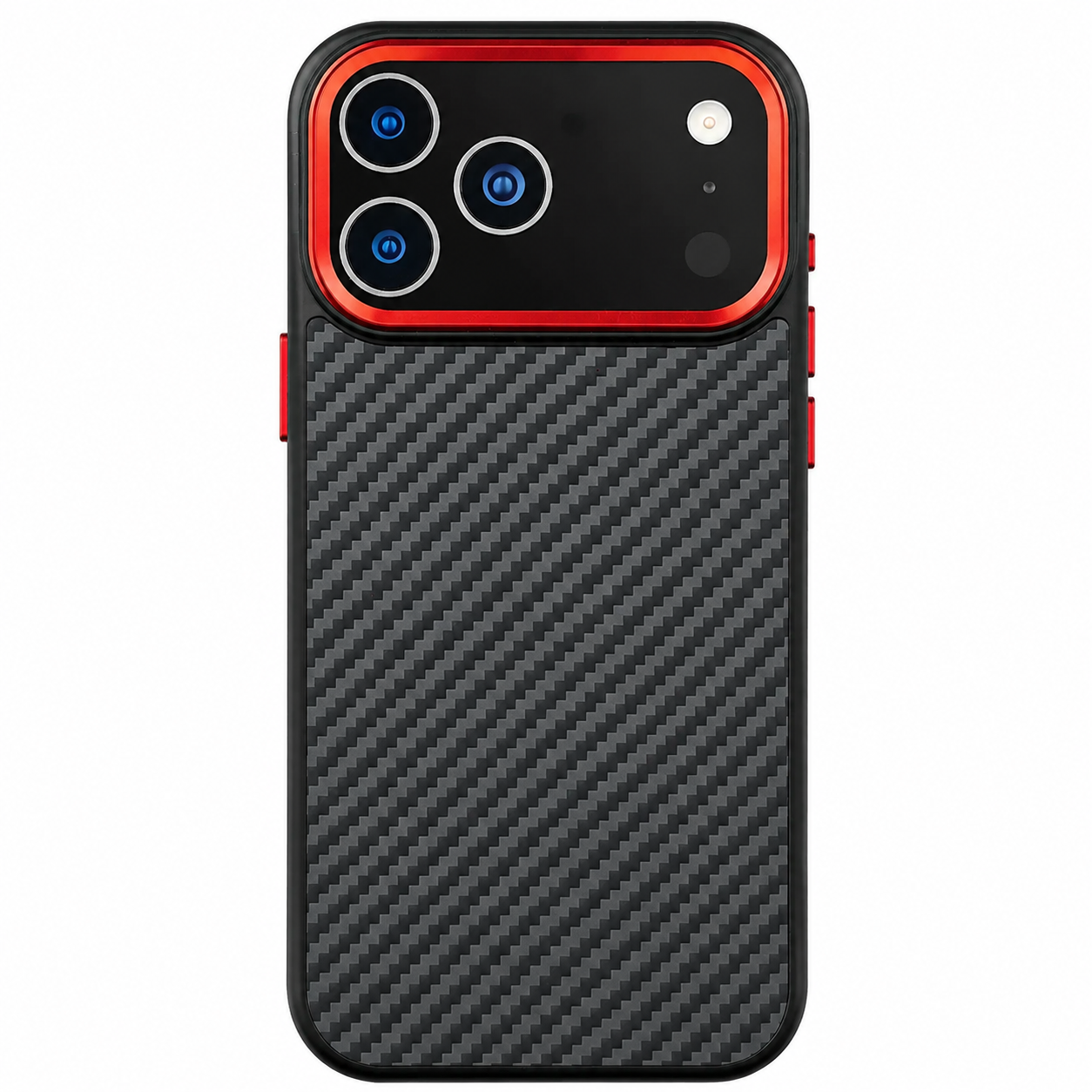 Premium iPhone Case Real Aramid Fiber Magnetic Protective Cover MagSafe Compatible Wireless Charging Ultra Thin Scratch Resistant Full Coverage