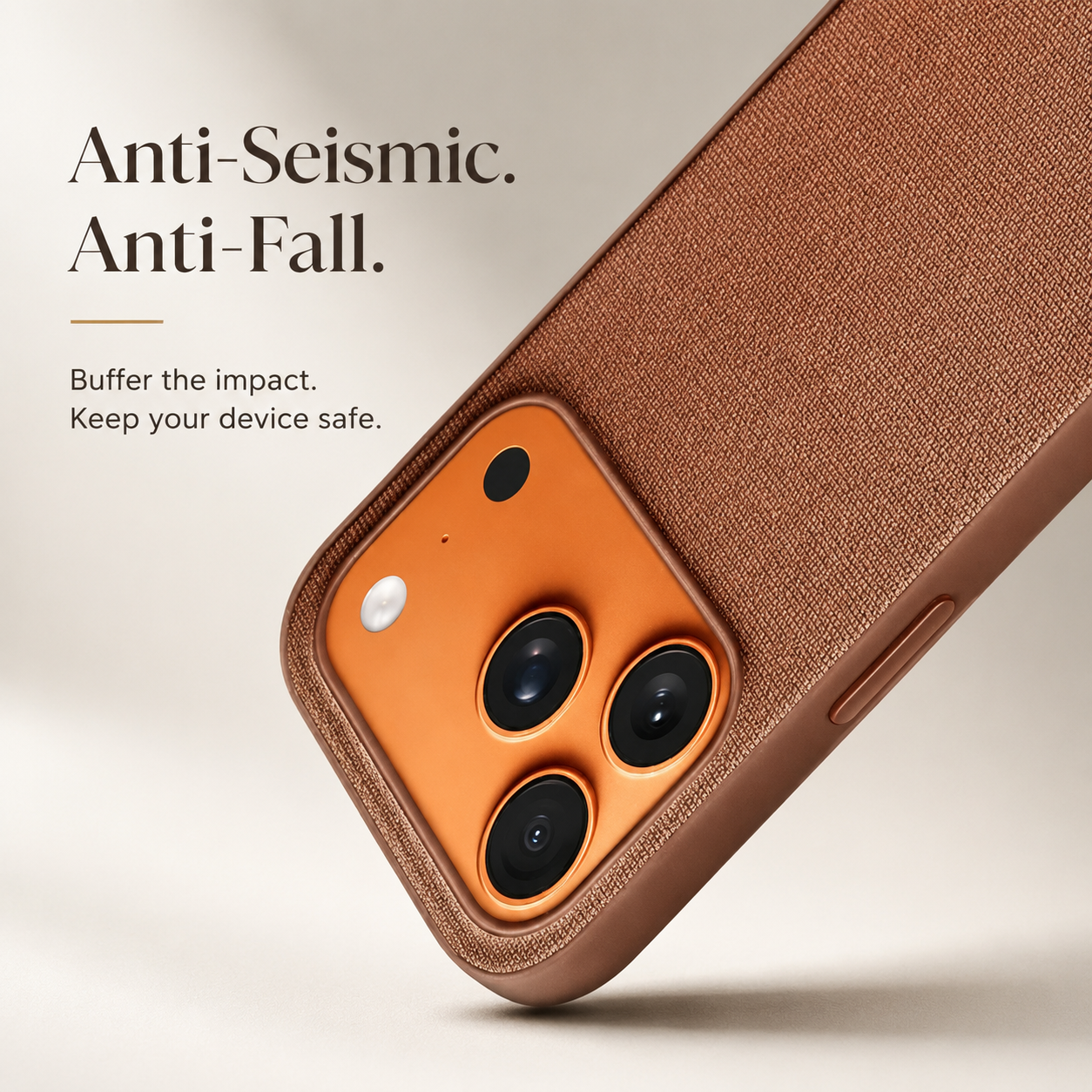 Premium iPhone Case Woven Fabric MagSafe Magnetic Protective Cover Wireless Charging Compatible Anti Fingerprint Non Slip Waterproof Shockproof Full Coverage