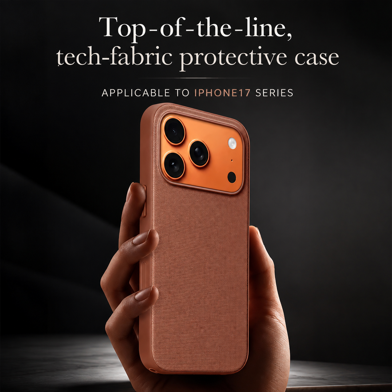 Premium iPhone Case Woven Fabric MagSafe Magnetic Protective Cover Wireless Charging Compatible Anti Fingerprint Non Slip Waterproof Shockproof Full Coverage