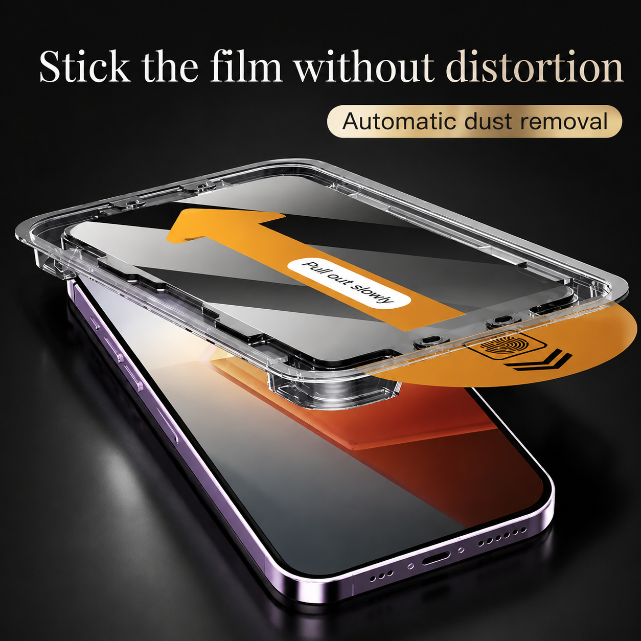 Premium iPhone Privacy Screen Protector Tempered Glass Anti Spy Full Coverage HD Clear Anti Fingerprint Scratch Resistant Ultra Thin Case Friendly