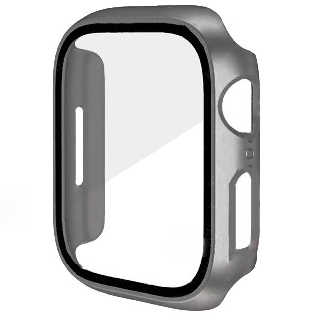 Premium Glass Screen Protector with Case Cover – Full Coverage Shockproof Protective Shell for 38mm to 45mm Smartwatch