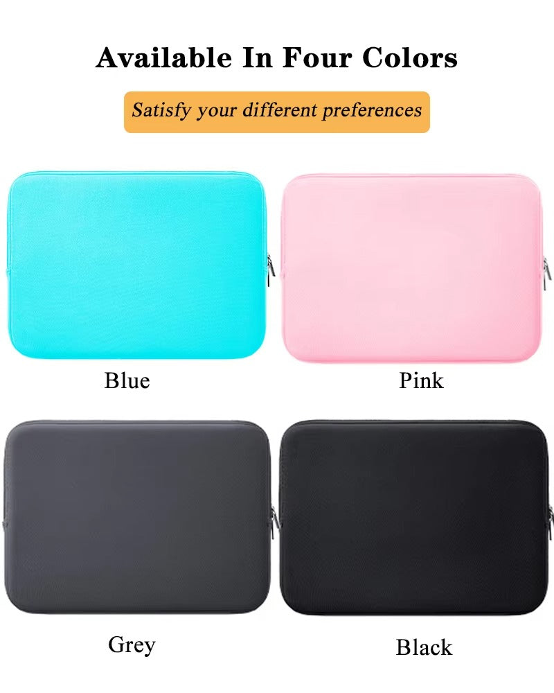 Premium Soft Laptop Bag for Notebook, MacBook Air, Pro, Retina – Protective Sleeve Case for 11, 12, 13, 14, 15, 15.6 Inch Computers, Slim and Lightweight