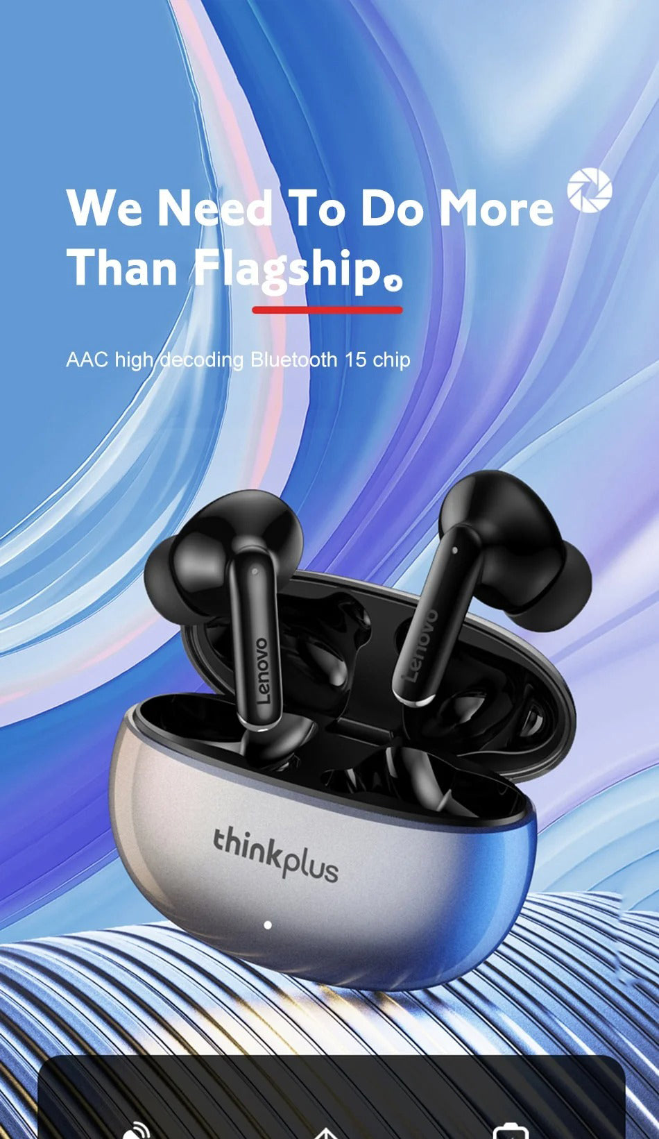 High Quality Bluetooth 5.3 Wireless Earbuds for iPhone – Binaural Sport Headphones with Secure Fit, Clear Mic