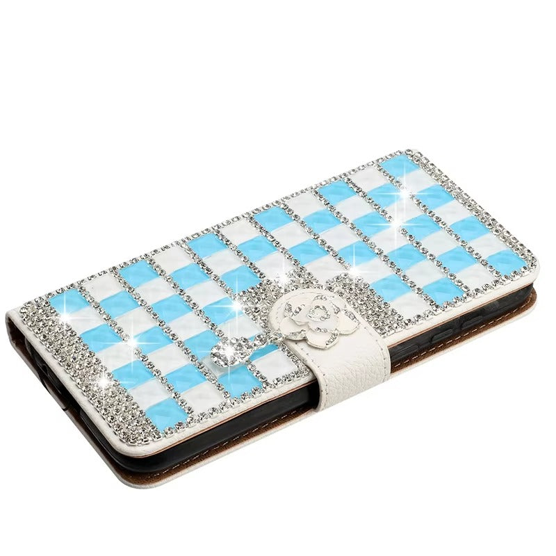 Luxury Apple iPhone Case, MagSafe Compatible, Camera Lens and Screen Protection, Ultra Thin, Shockproof, Magnetic, Full All Around Protection, Glitter Fashion Wallet Cover