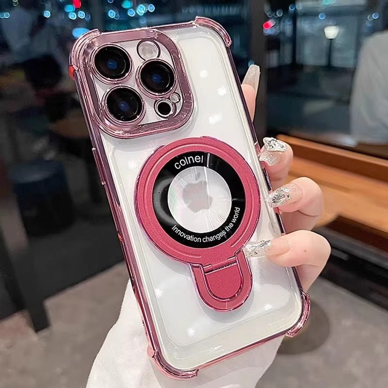 Luxury Apple iPhone Case Compatible, Camera Lens & Screen Protection, Ultra Thin Shockproof Full All Around Protection Cover