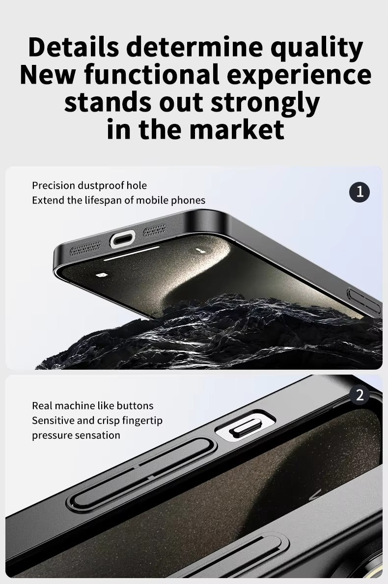 Luxury Leather Apple iPhone Case, MagSafe Compatible, Ultra Thin Magnetic Shockproof Full Protection