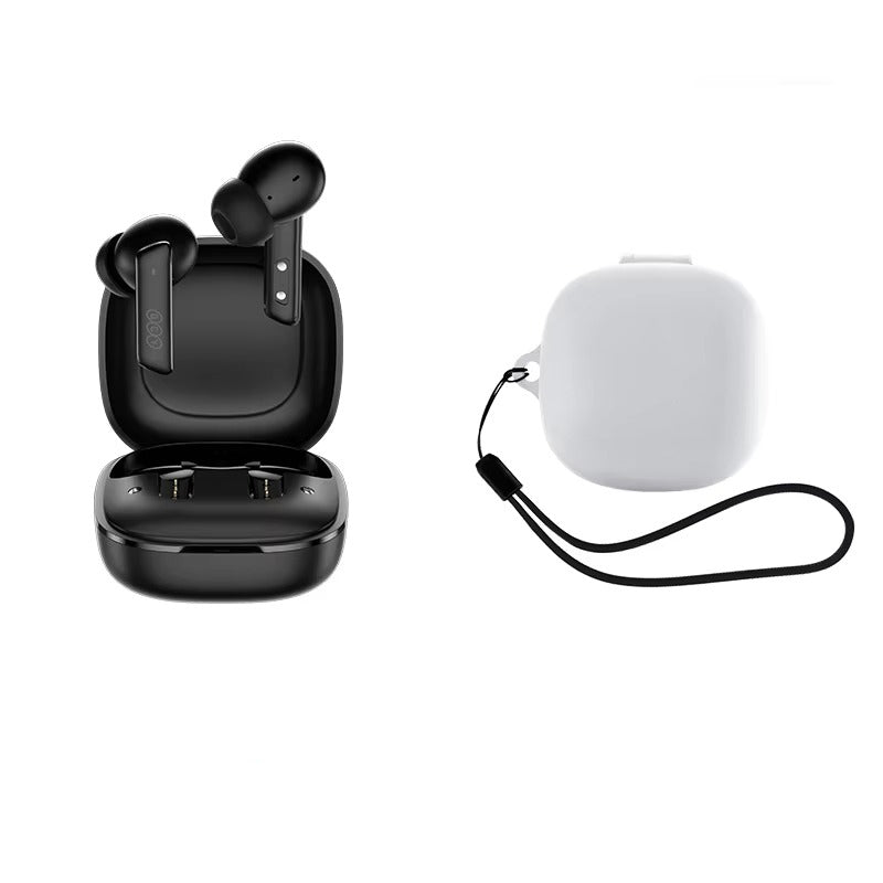 Premium, ANC Wireless Headphones – Bluetooth 5.2 Earphones with 6-Mic ENC, HD Call, Transparency Mode for Apple iPhone