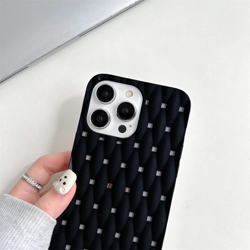 High Quality Apple iPhone Case, MagSafe Compatible, Camera Lens & Screen Protection, Ultra Thin, Shockproof, Magnetic Full All Around Cover – Soft Silicone Hollow Bumper Case with Heat Dissipation Design