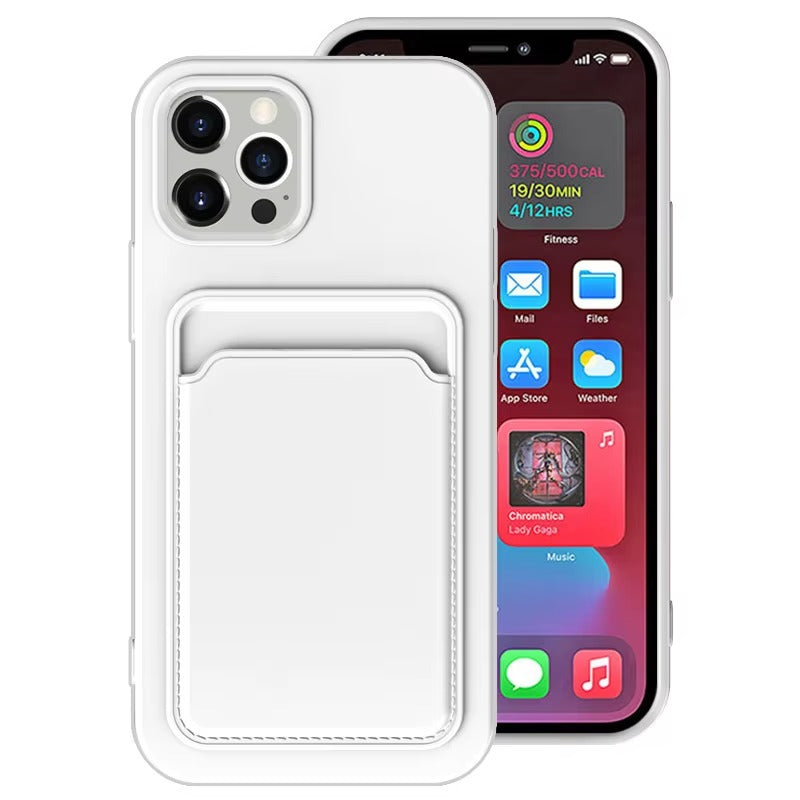 Premium Apple iPhone Case, MagSafe Compatible, Camera Lens and Screen Protection, Ultra Thin, Shockproof, Magnetic, Full All Around Protection, Frosted Card Pocket Cover