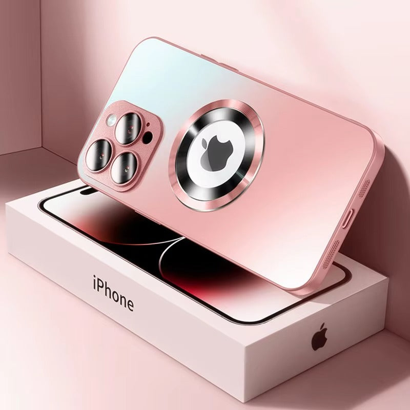 Premium Apple iPhone Case Camera Lens & Screen Protection, Ultra Thin Shockproof Magnetic Full All Around Protection Cover