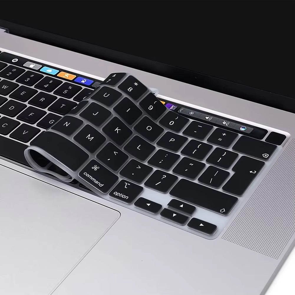 Premium Keyboard Cover for MacBook Air and Pro – Soft Touch Silicone Skin for 12, 13, 13.6, 15, 16 Inch Laptops, Compatible with UK/US Layout, M2/M3 Chip