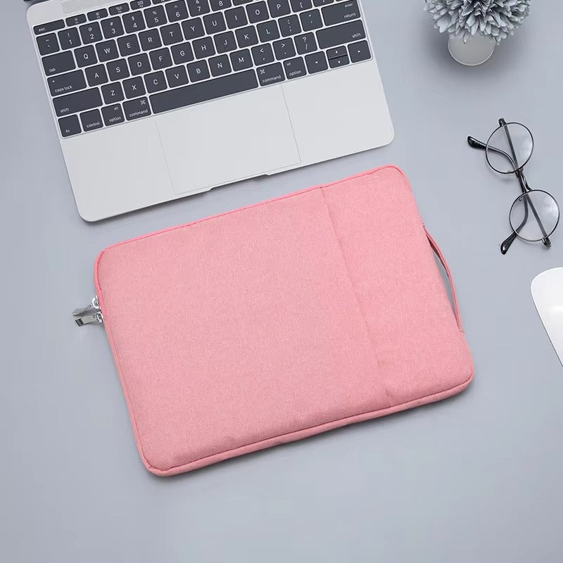 High-Quality Denim Laptop Sleeve for MacBook Air M1, M2, 12, 13.3, 14, 15 – Inner Protective Bag for MacBook Pro